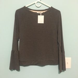 Long Sleeve Grey LC Lauren Conrad Top